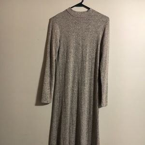 Midi sweater dress